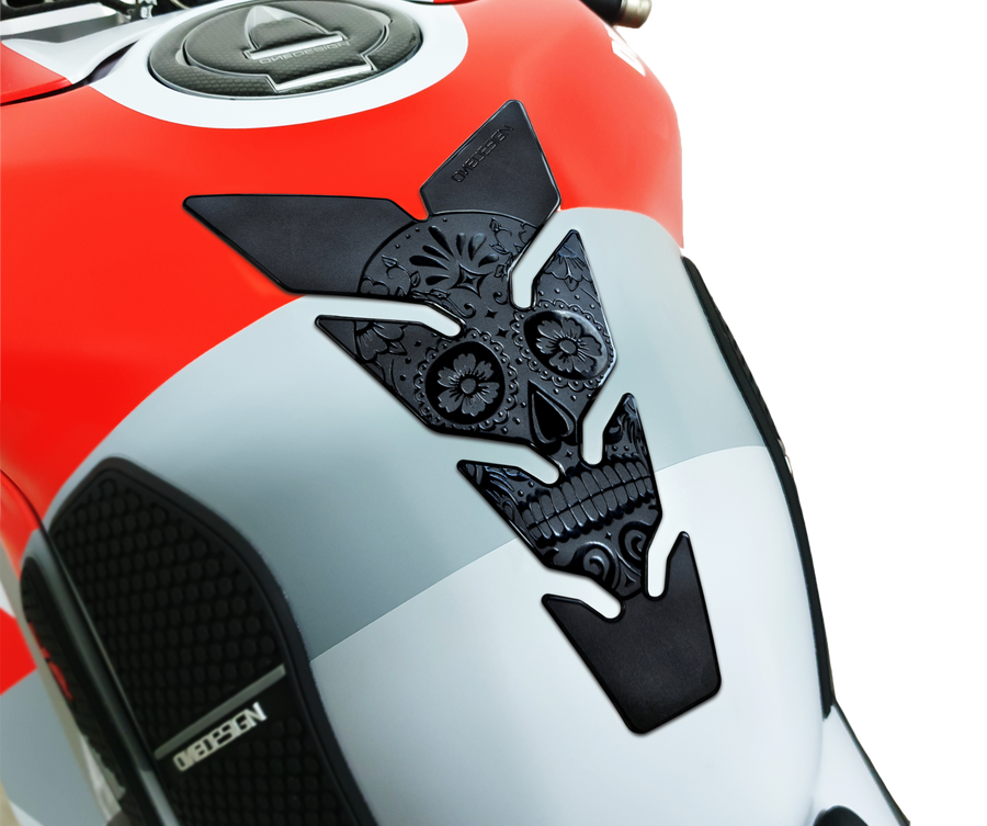 ULTRA-THIN TANK PAD SKULL BLACK | XT4