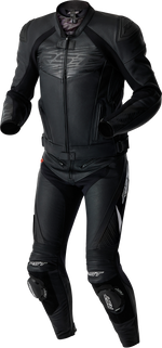 TRACTECH EVO D3O JACKET BLACK LEATHER