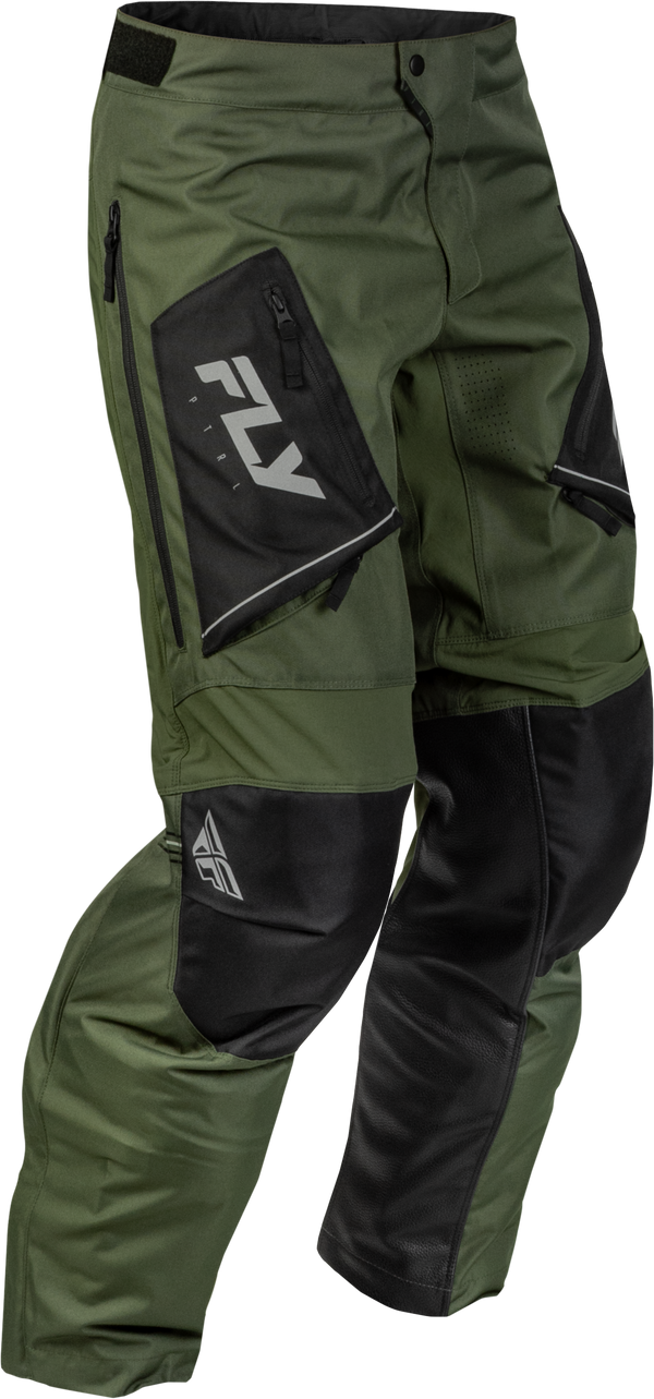 PATROL OVER BOOT PANTS FOREST GREEN BLACK