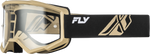 FOCUS GOGGLE BLACK/KHAKI W/ CLEAR LENS