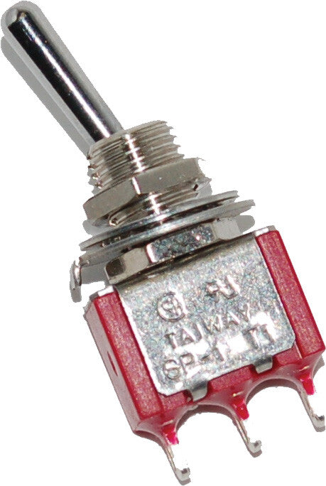 MINI HIGH/LOW BEAM TOGGLE SWITCH 5-AMP 1/4" HOLE | NMTS-01