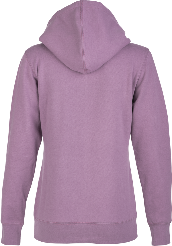 WOMEN'S FLY CORPORATE ZIP UP HOODIE MAUVE
