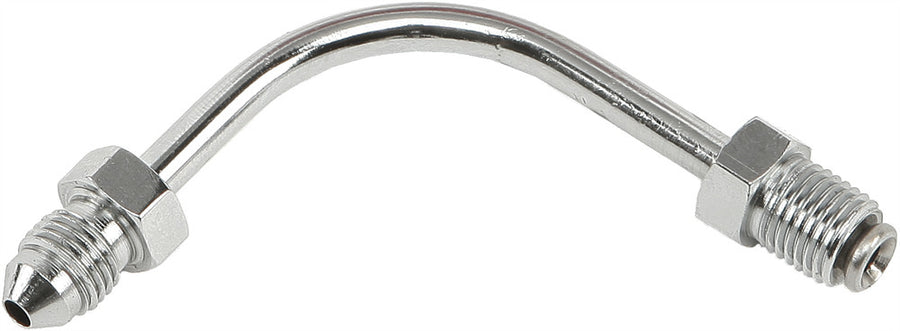 JIC TO -3 TUBE ADAPTER 90 DEGREE LONG CHROME 3/8"