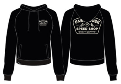 WMN WEDGED PULLOVER BLK