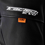 TRACTECH EVO D3O JACKET BLK/WHI LEATHER