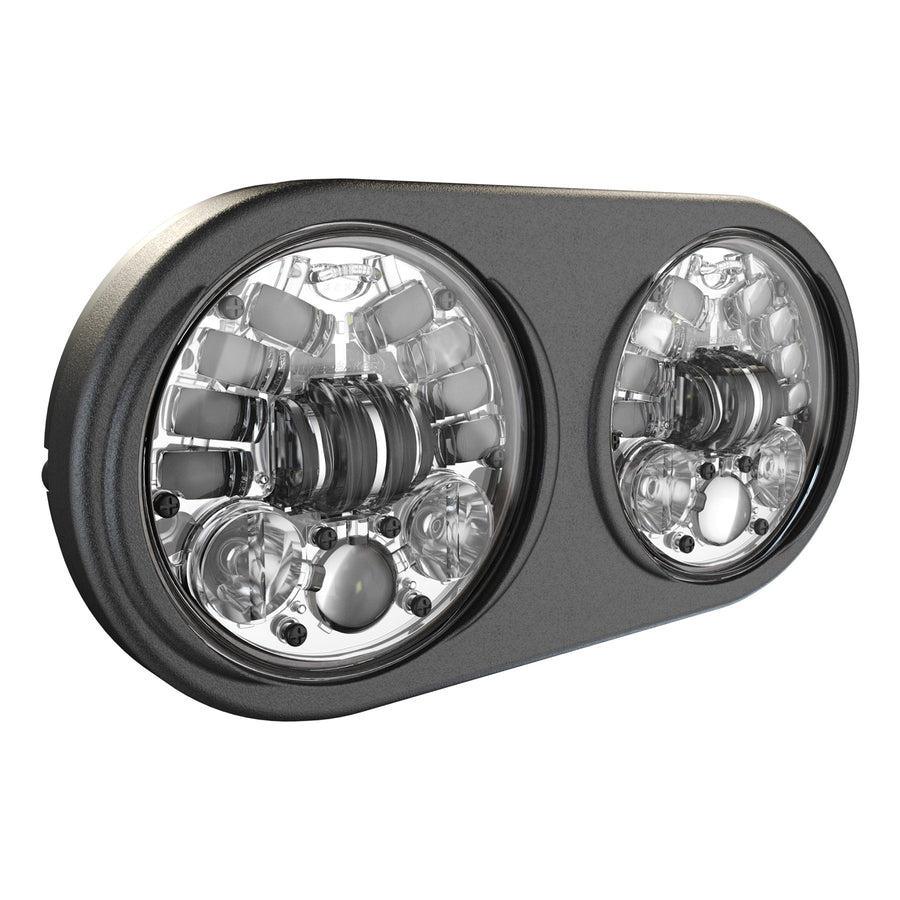ADAPTIVE LED HEADLIGHT FOR `98-13 ROAD GLIDE CHROME