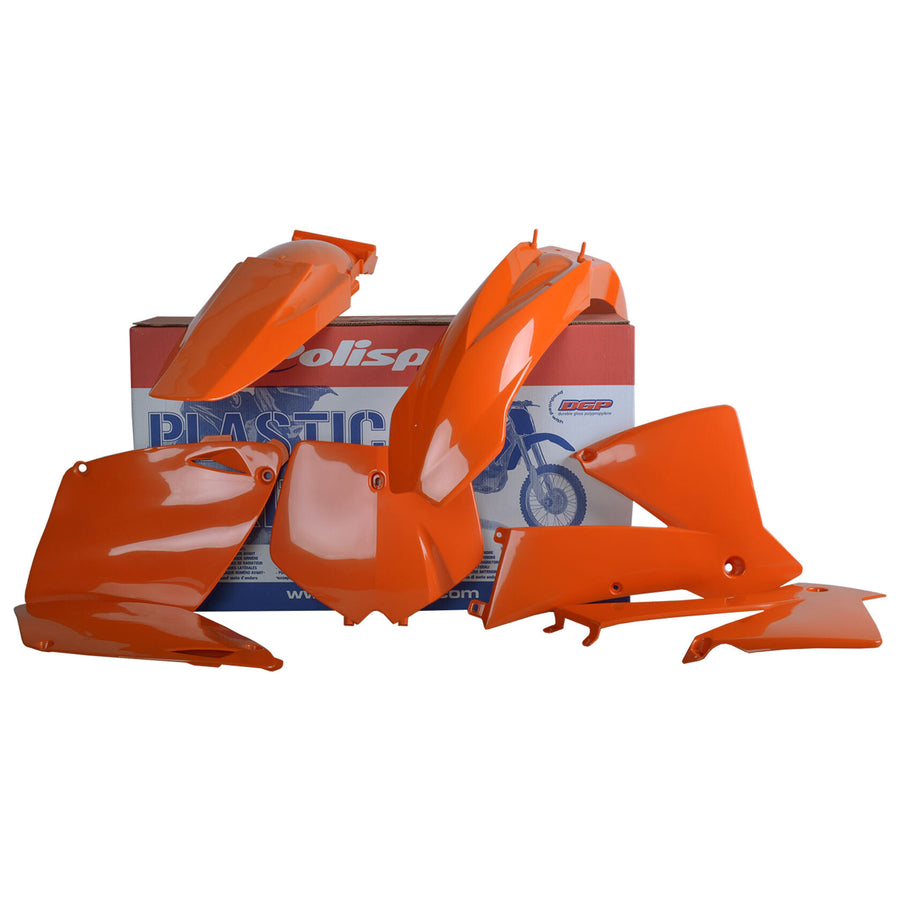 PLASTIC BODY KIT ORANGE/BLACK