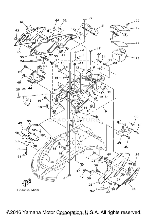 LID HATCH | F2C-U517H-01-00