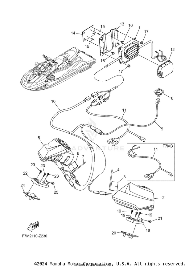 SPEAKER ASSY 1 | F4N-U8102-11-00