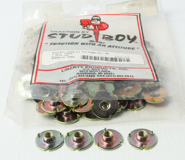 T-NUTS- 1" X 7MM- 96/PKG