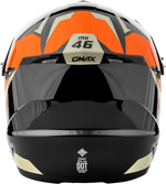 YOUTH MX-46Y CYCLUS HELMET BLACK/ORANGE YM