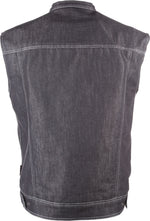 Iron Sights Club Collar Denim Vest