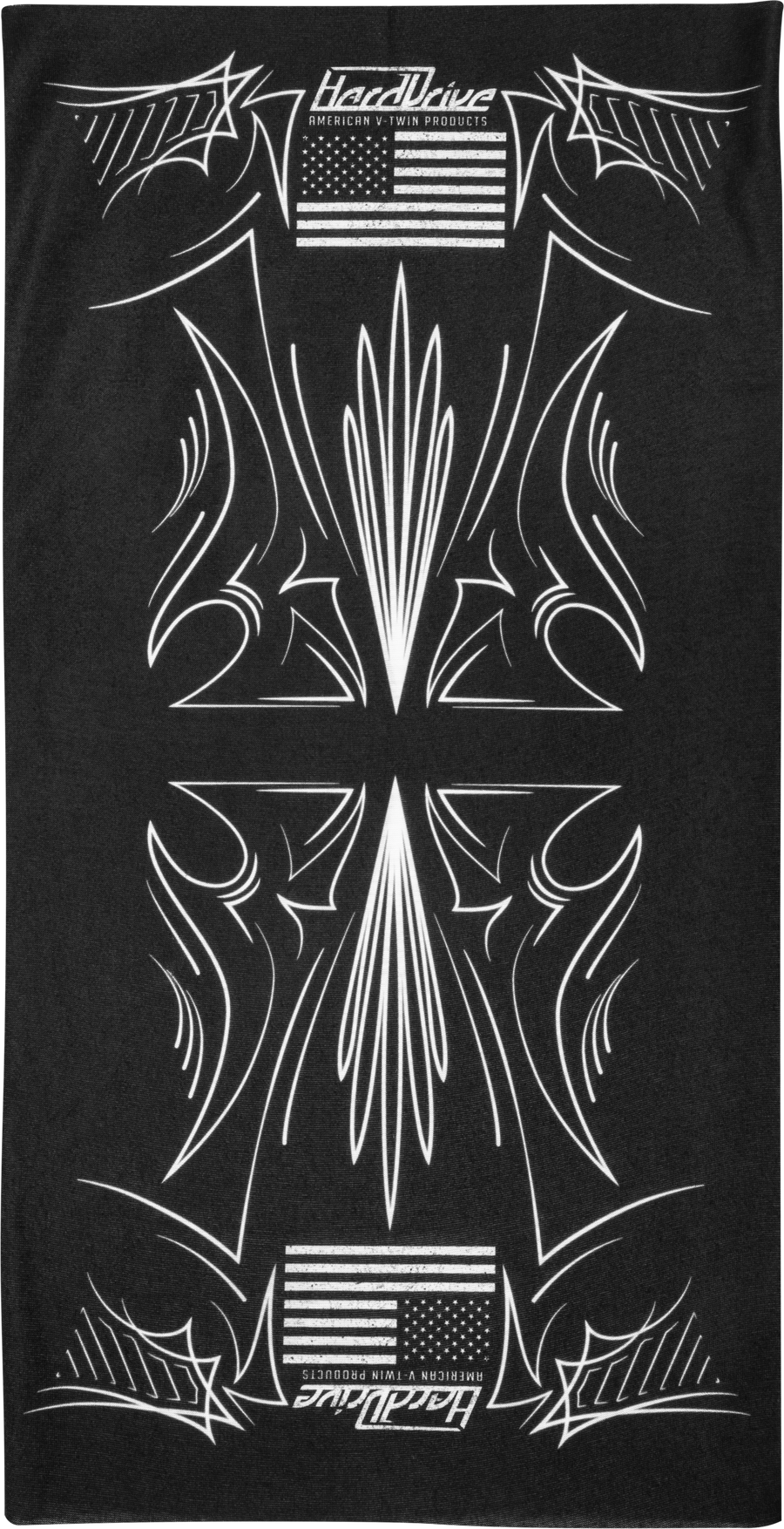 HARDDRIVE NECK GAITOR TRUE BLACK | CUSTOM ORDER OF HOO-