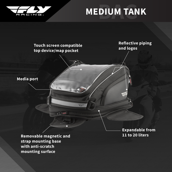 MEDIUM TANK BAG | #6245 479-10~600