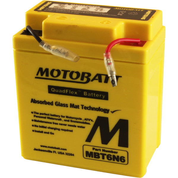 BATTERY MBT6N6 SEALED FACTORY ACTIVATED | MBT6N6