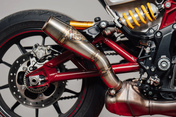 FTR 1200 SLIP-ON CANNON BRUSHED SS