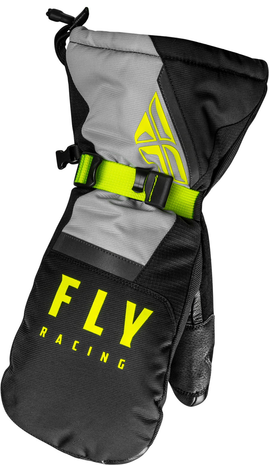 CASCADE MITTENS BLACK/GREY/HI-VIS
