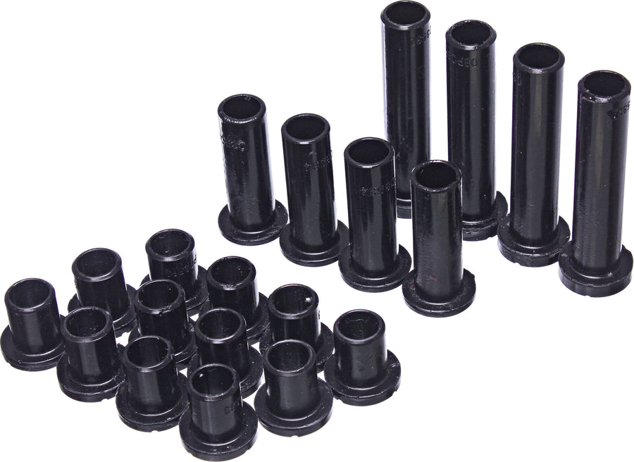 CONTROL ARM BUSHINGS REAR BLACK POL