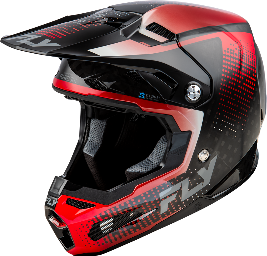 FORMULA S CARBON PROTOCOL HELMET BLACK CARBON/RED LG
