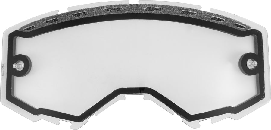 DUAL LENS W/VENTS AND POST CLEAR | FLB-030