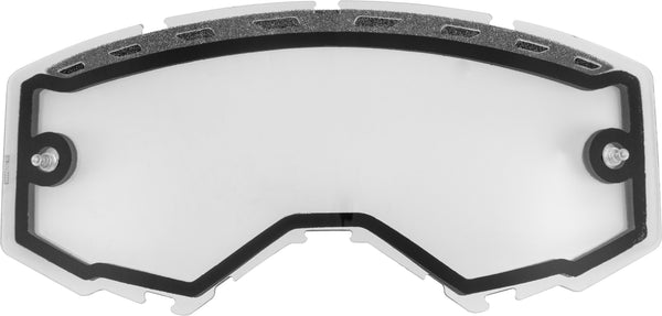 DUAL LENS W/VENTS AND POST CLEAR | FLB-030