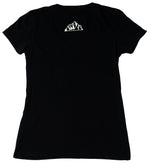 TM LOGO SS V TEE BLACK