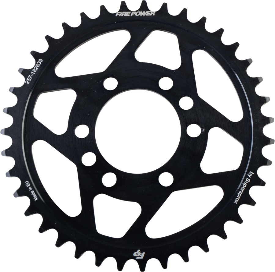 REAR SPROCKET STEEL 39T BLK