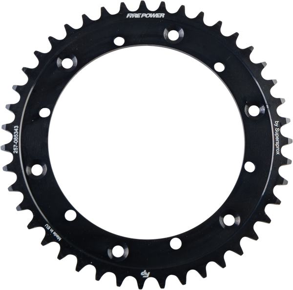 REAR SPROCKET STEEL 43T BLK