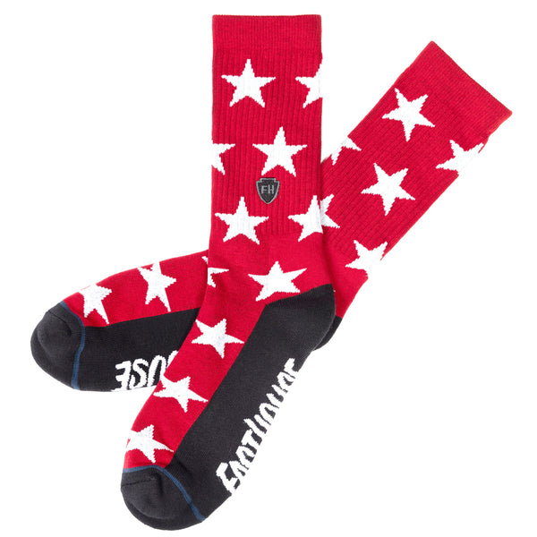 LIBERTY SOCK RED