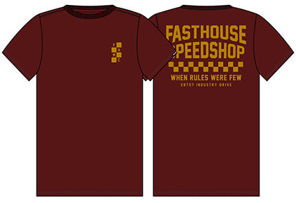 CHALET SS TEE MAROON
