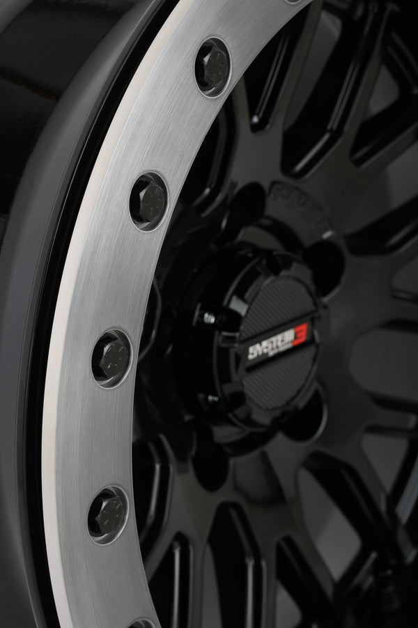SB9 WHEEL 15X9 5+4 (+10MM) 5/4.5 GLOSS BLACK