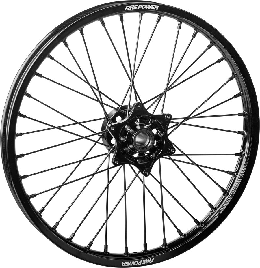 FRONT WHEEL 1.60 X 21" BLACK KTM/GAS/HUS | 568-7511-0000