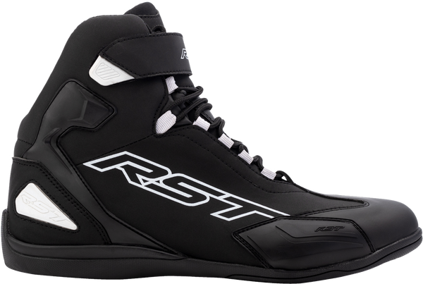 SABRE MOTO SHOE CE BOOT BLACK / BLACK / WHITE  SZ 11.5 | 103053BLK-45