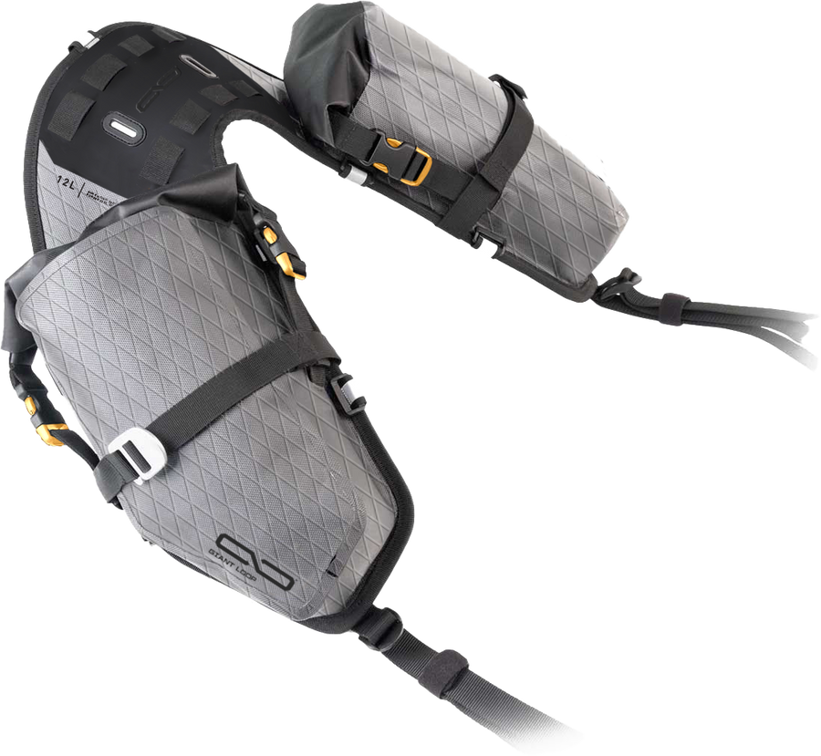 MOJAVI SADDLEBAGS 12L GREY