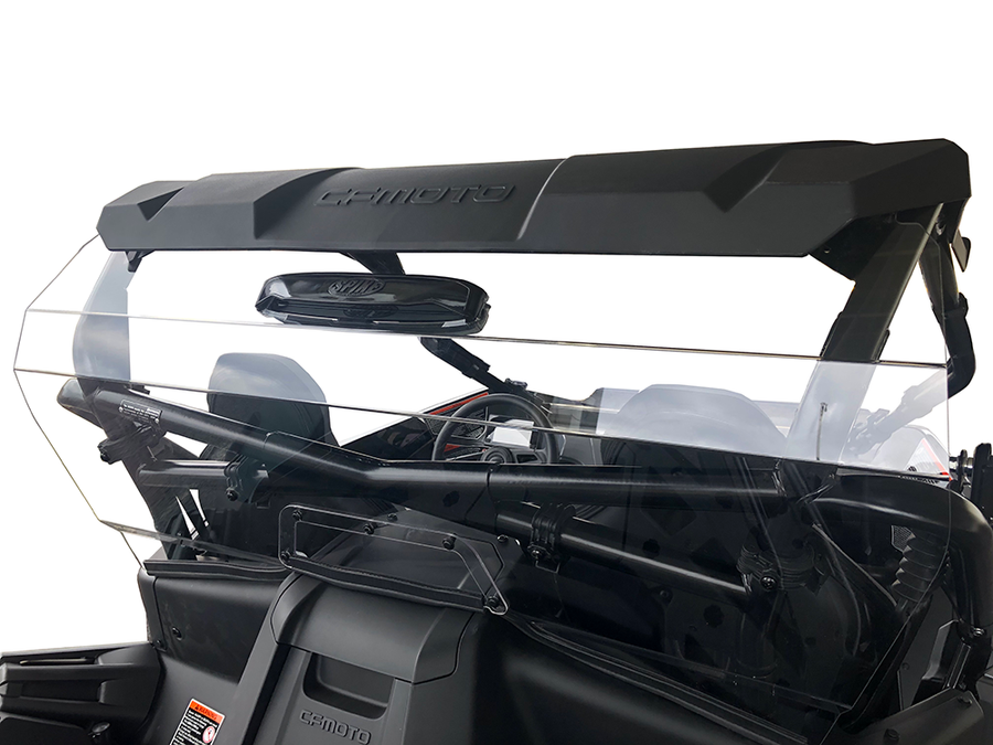 REAR VENTED WINDSHIELD CLR CF MOTO | 78-3500V-R