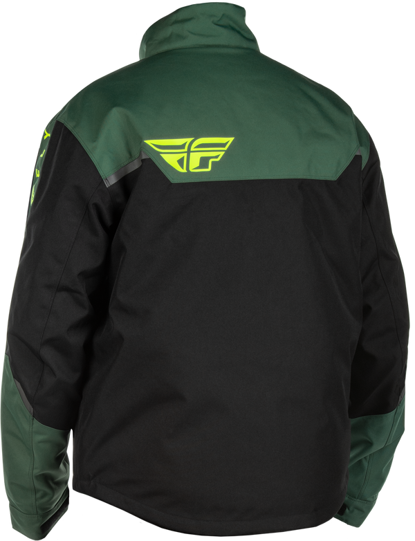 OUTPOST FLOAT JACKET GREEN/HI-VIS/BLACK