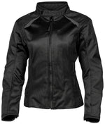 JOSEI MESH JKT BLACK WMN