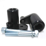 FRAME SLIDERS NO CUT BLACK KAW