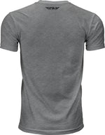 FLY F-WING TEE DARK GREY HEATHER SM
