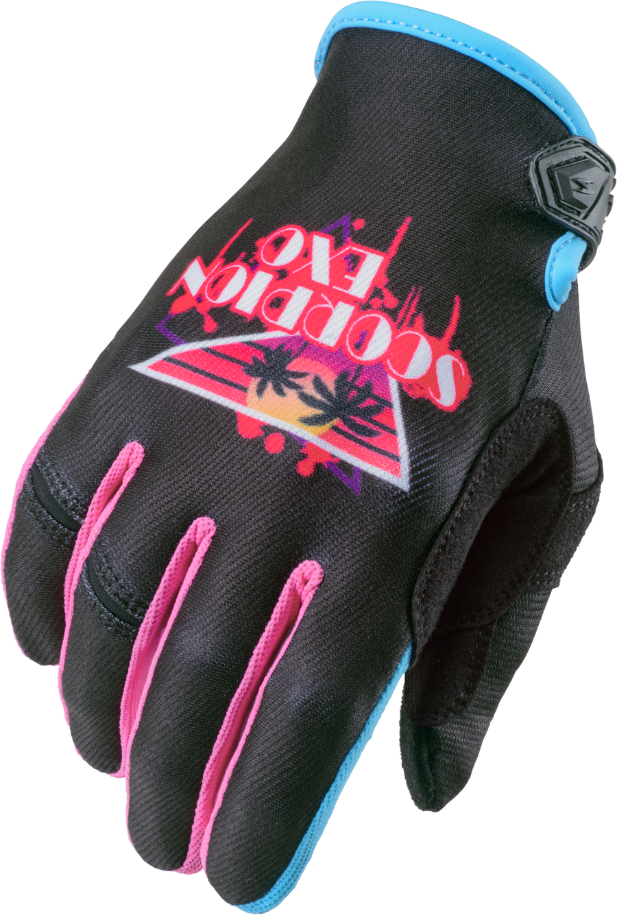 MOTO-FLEX GLOVES SUNSET BLACK 3X