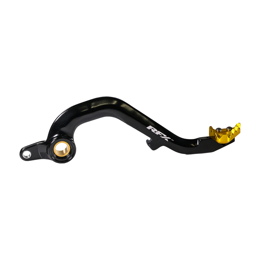 REAR BRAKE PEDAL YELLOW SOLID-TIP SUZ | FXRB 30401 99YL