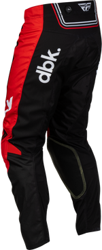 KINETIC DBK PANTS BLACK/RED/WHITE SZ 40