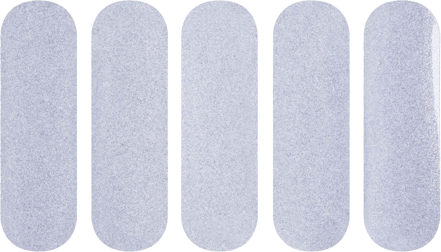REFLECTIVE GREY HELMET STICKERS 5PCS | 8660017-011