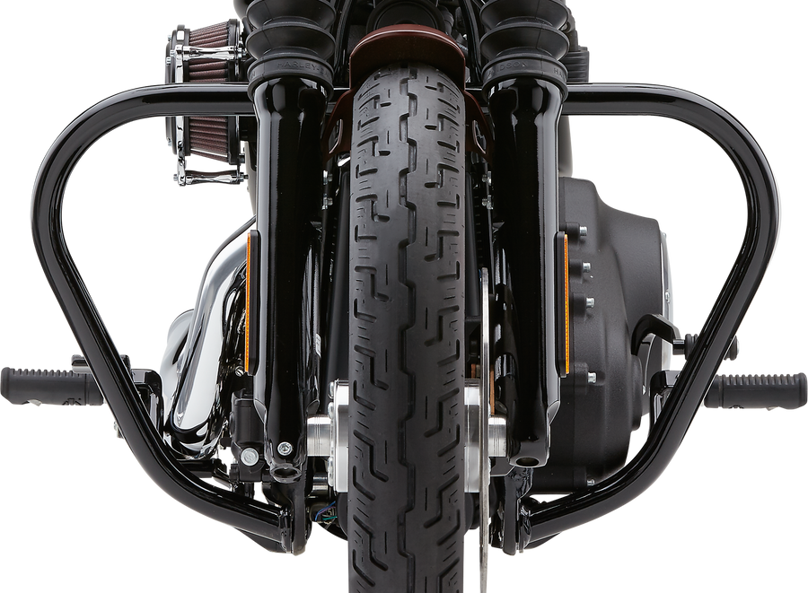 FREEWAY BARS VBEND 1.25" BLACK FXD/B/C 91-17