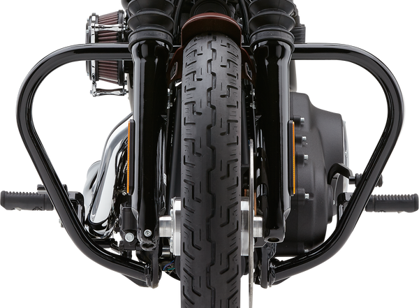 FREEWAY BARS VBEND 1.25" BLACK FXD/B/C 91-17