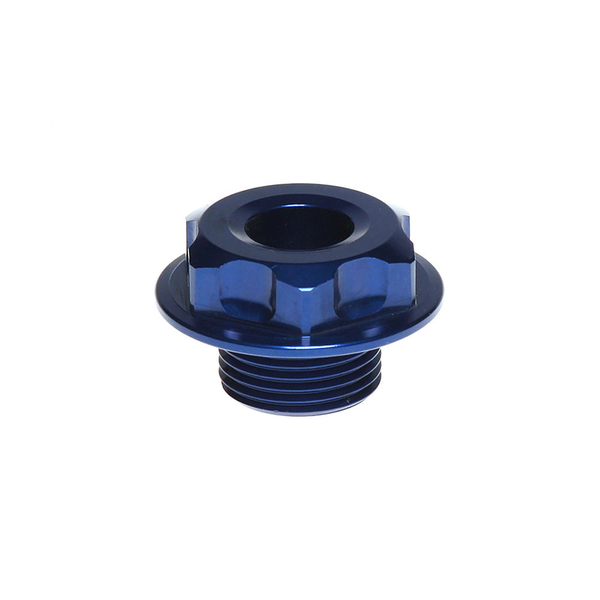 STEERING STEM NUT BLUE KTM/HUSQ/GAS/BETA | FXSN 70100 99BU