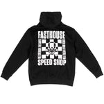 GRID HEAVY HOODIE BLACK