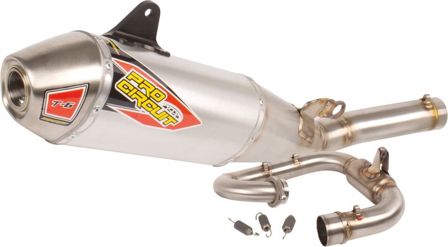 T-6 STAINLESS SYSTEM W/REMOVABLE SPARK ARRESTOR | 0132625G