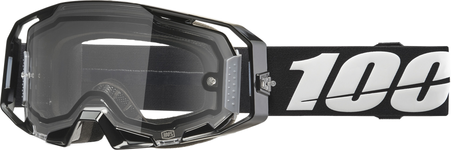 ARMATIC  ENDURO MOTO GOGGLE BLACK CLEAR LENS