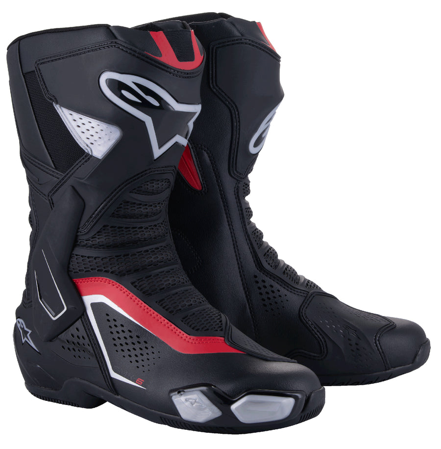 SMX-6 V3 VENT BK/SLV/RD